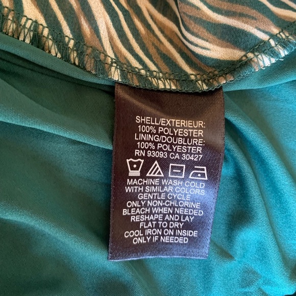 Nic + Zoe Sleeveless Hi-Lo Tulip Hem Dress Sz L wedding summer dinner party NWT - Picture 9 of 9